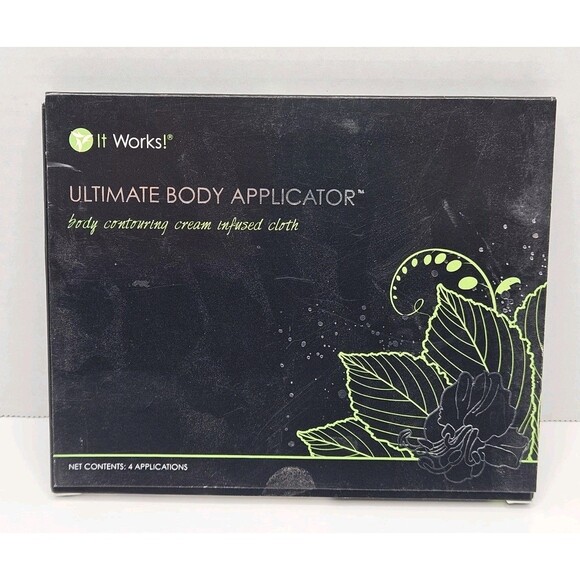 It Works! Ultimate Body Applicator Contouring Wraps, 4 Applications New Open Box - Picture 1 of 5